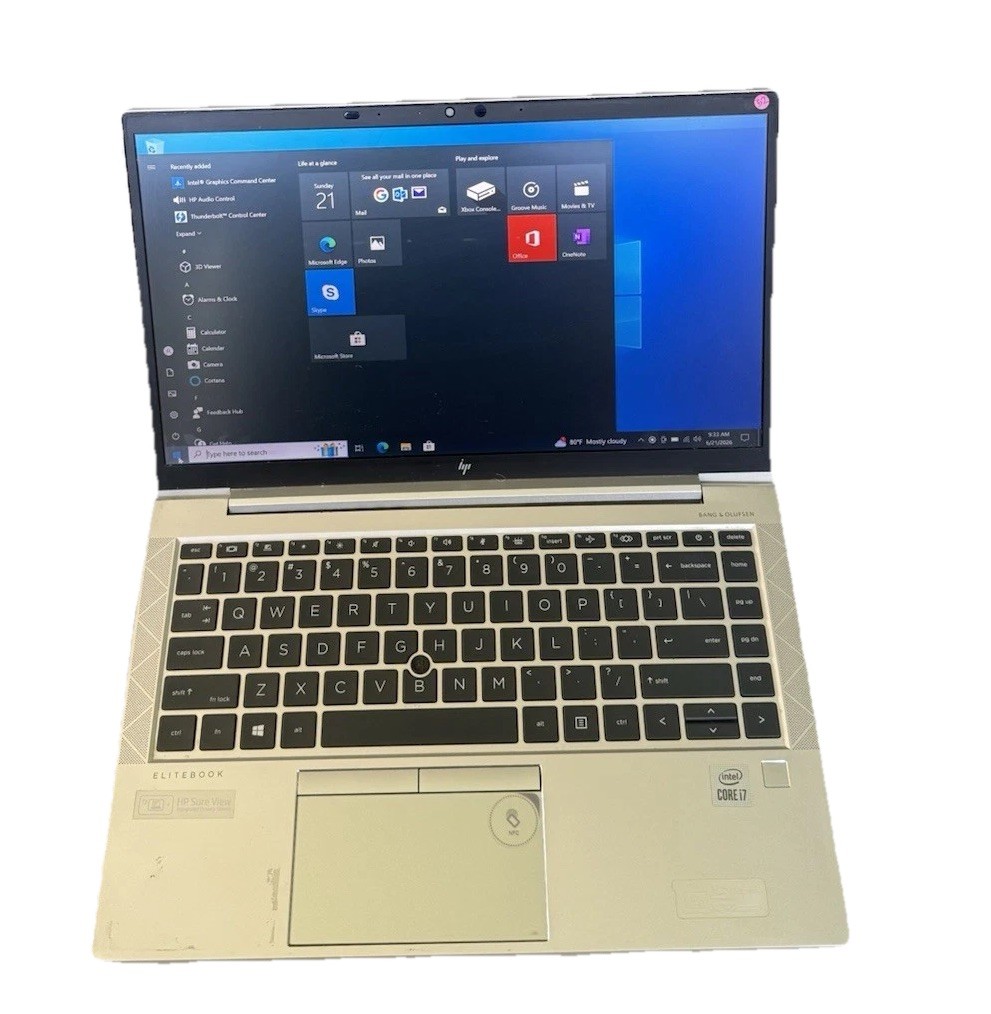 HP EliteBook 840 G7, i7-10510U CPU, @1.80GHz, 16GB RAM, 512GB NVMe-W10Pro