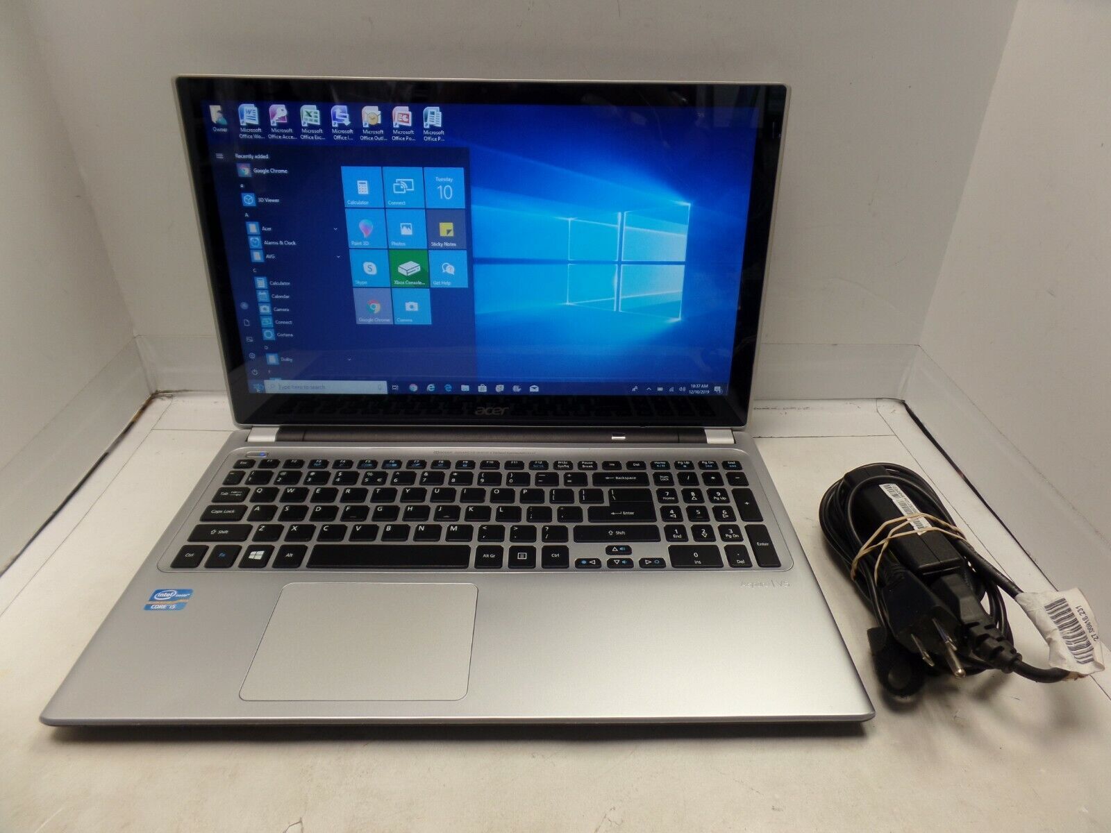 Acer Aspire Touch V5-571P-6609 15.6″ 1.80Ghz i5-3337U 8GB 1TB Win10 Backlit KB