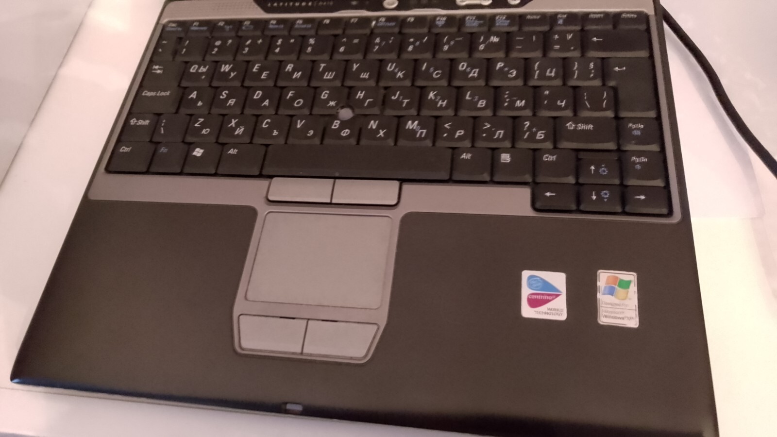 Vintage Dell Latitude D410 12″ Laptop 1.86 Ghz CPU 760MB RAM 60GB HDD Windows XP
