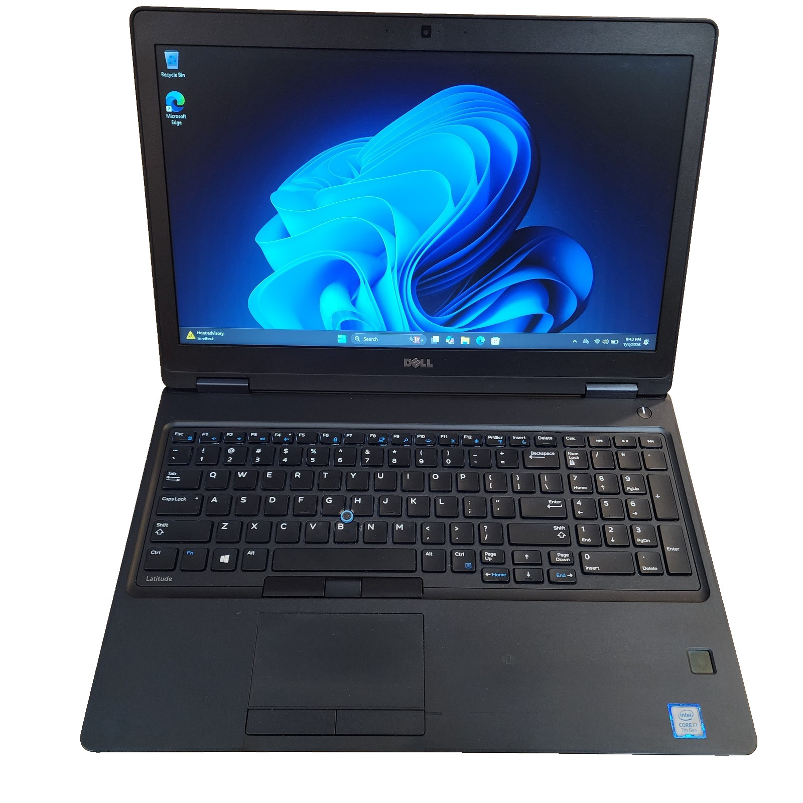 Dell Latitude 5580 15.6″ Intel i7-7600U 16GB RAM 256GB SSD HDMI Win11 Laptop
