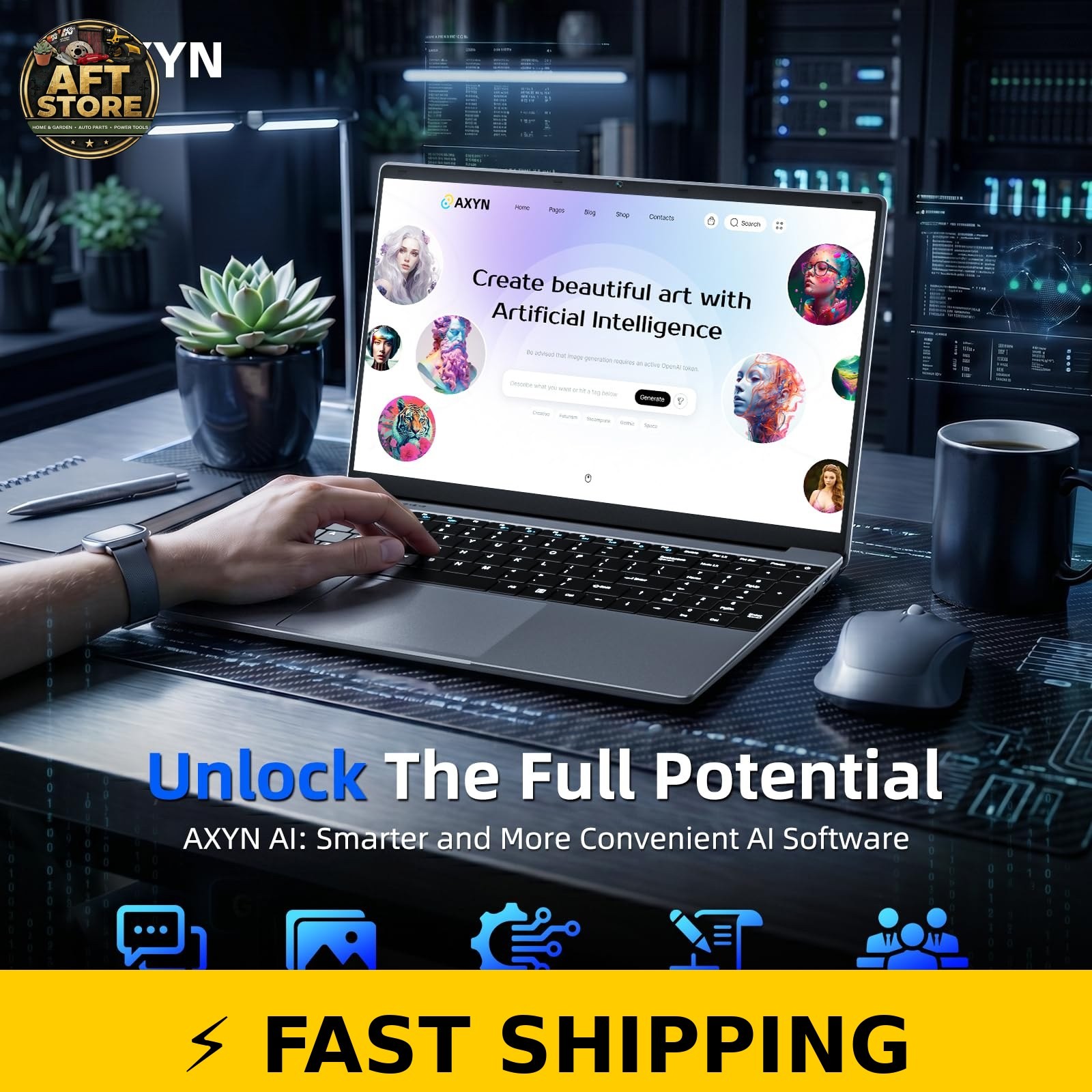 MELIUNA 15.6″ Laptop, 6GB RAM, 128GB SSD, Win 11, AI Features, Gray