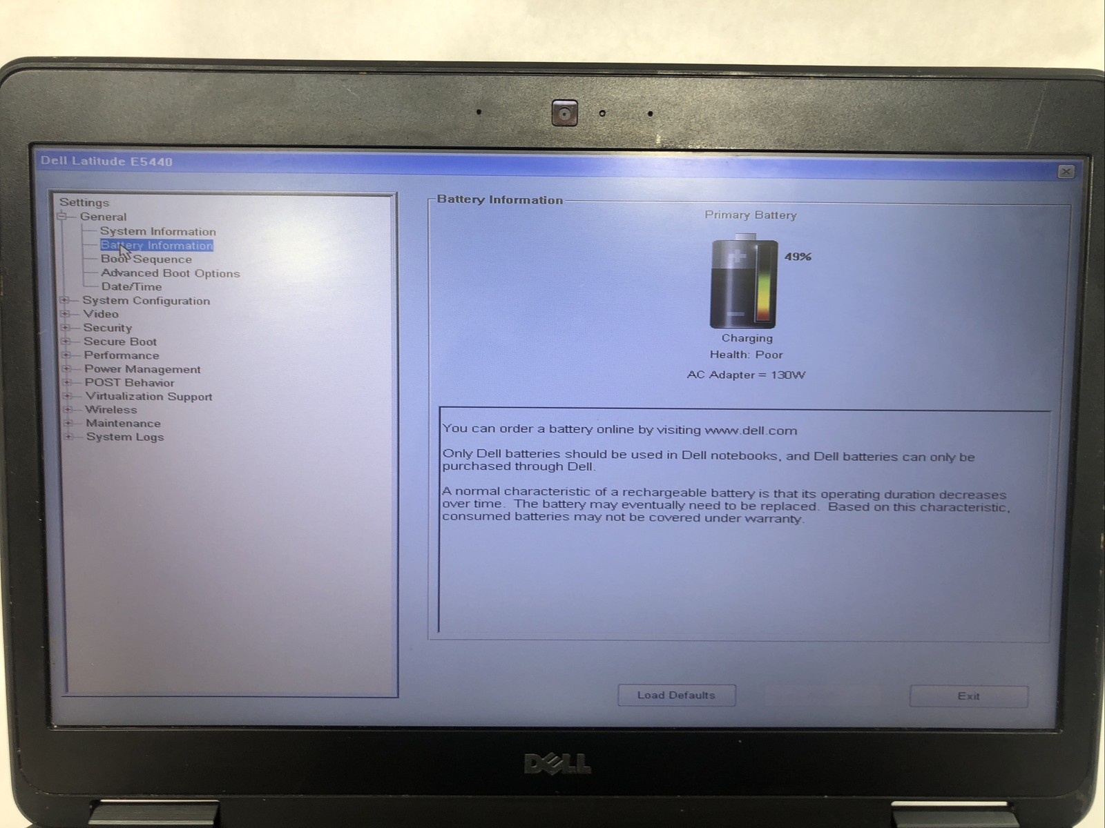 Dell Latitude E5440, Intel Core i5-4310U @2.00 GHz, 8 GB RAM No SSD, No OS