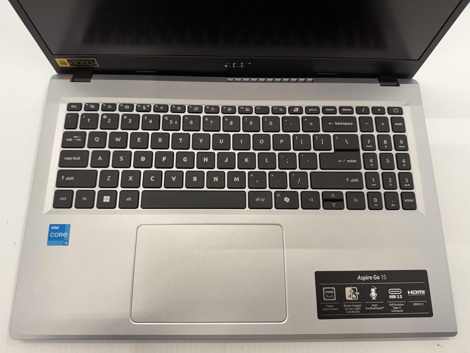 Acer Go 15 Windows 11 256GB SSD 8GB RAM Intel Core i3-N305 @ 1.80GHz N23Q23