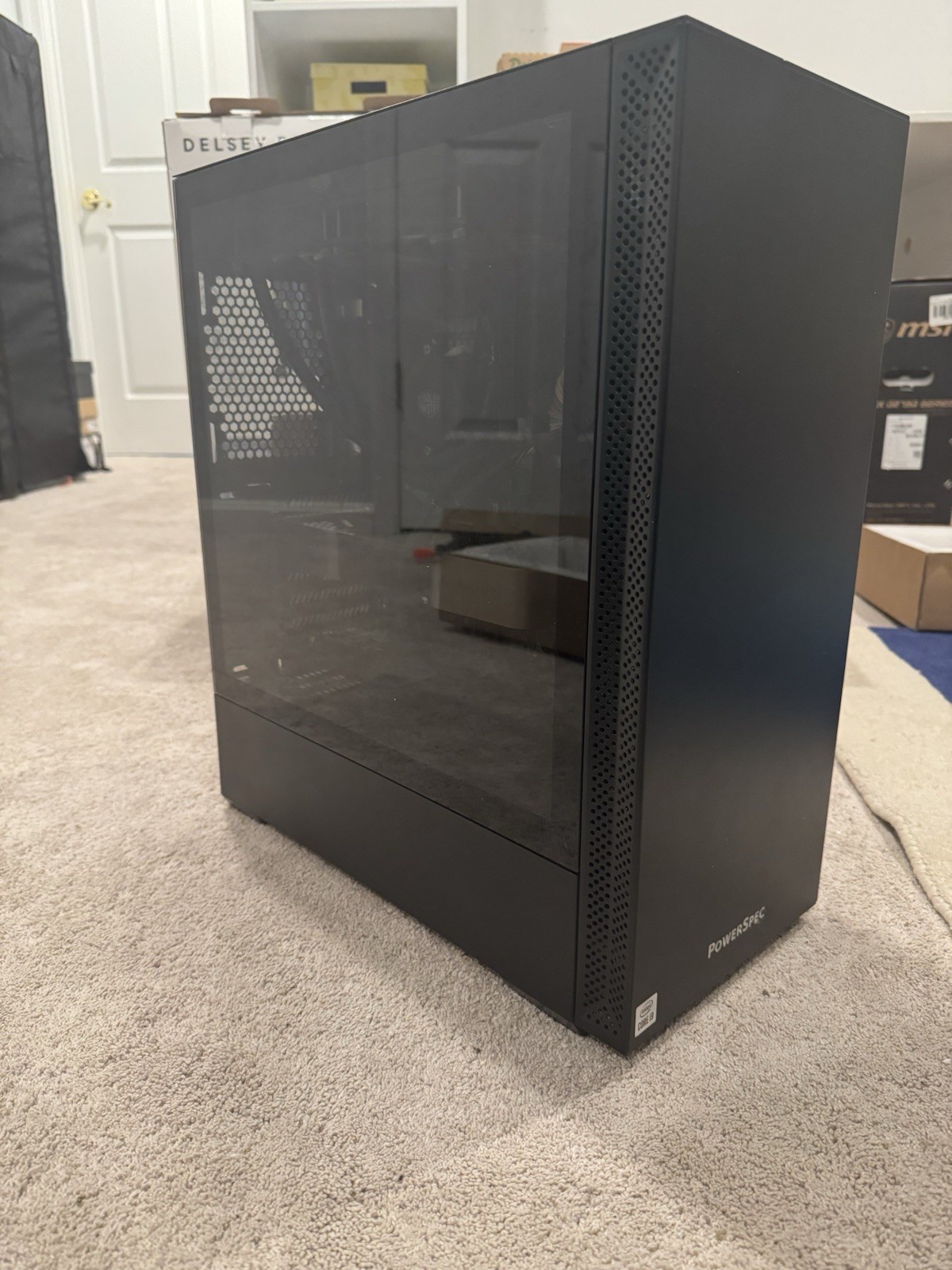 PowerSpec Gaming PC RTX 3080 Ti i9-10850K 32GB RAM + MSI 27″ 1440p 165Hz NO SSD