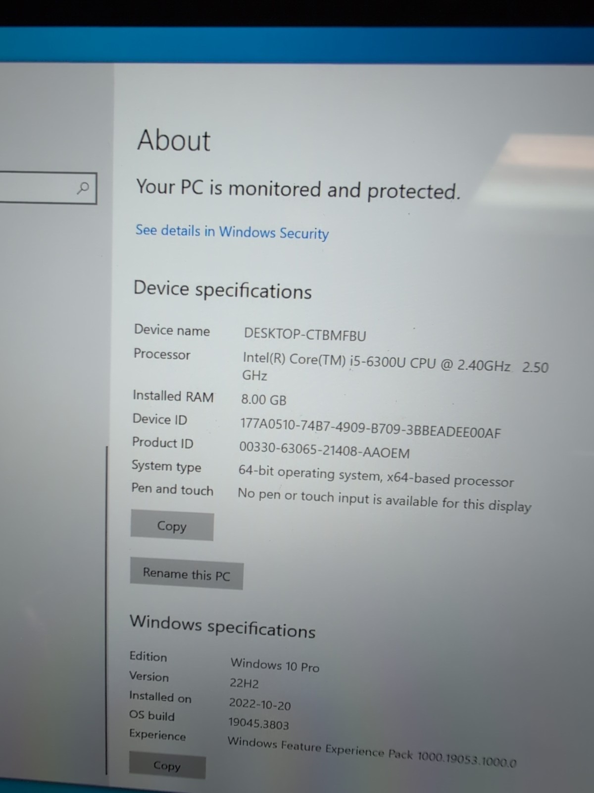 🔥(PARTS) Microsoft Surface Pro 4 (Model 1724) i5‑6300U/8GB RAM/256GB SSD/Win10-