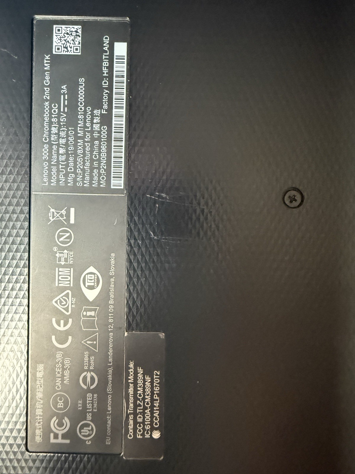 Lenovo 11.6″ 300e Chromebook Touchscreen LCD 2 in 1- MediaTek M8173C Quad-core