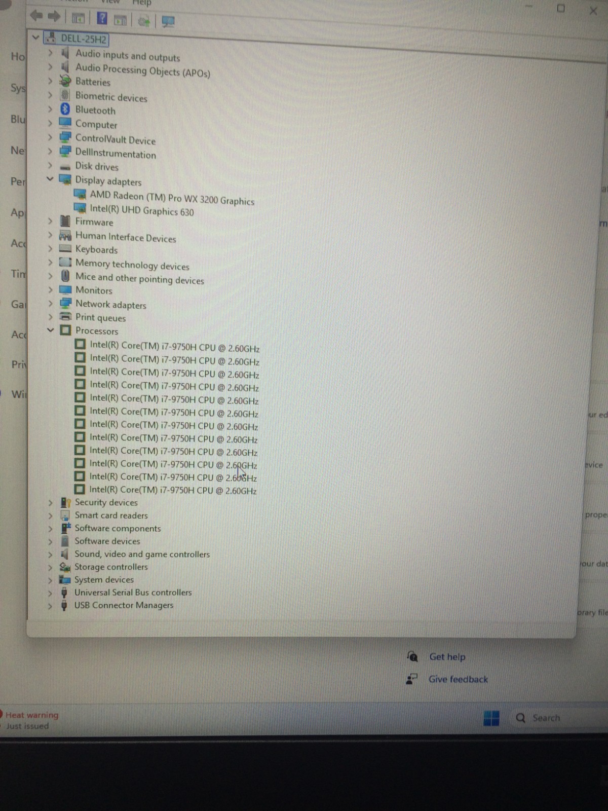 DELL Precision 7740 17.3″ i7-9750H 2.60 GHz 16 GB 256 NVME Excellent Battery