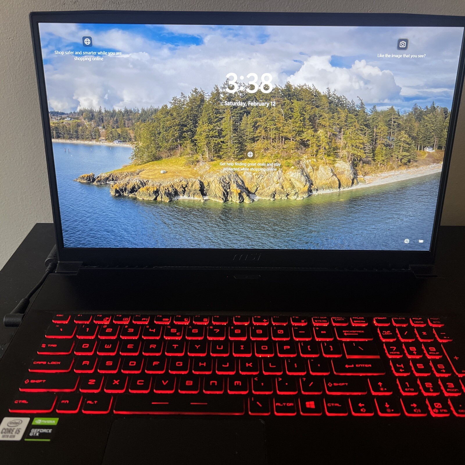 MSI GF75 Thin 17.3” (1TB HDD 512GB SSD Intel Core i5-10300H 2.5GHz 8GB)…
