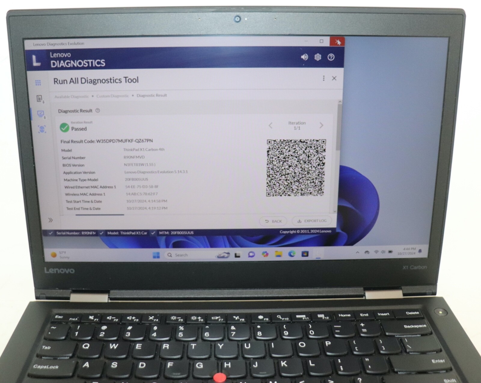 Lenovo ThinkPad X1 Carbon|Core i7@2.50GHz|8GBRAM|512GBSSD|WIN 11 Prof|Webcam|