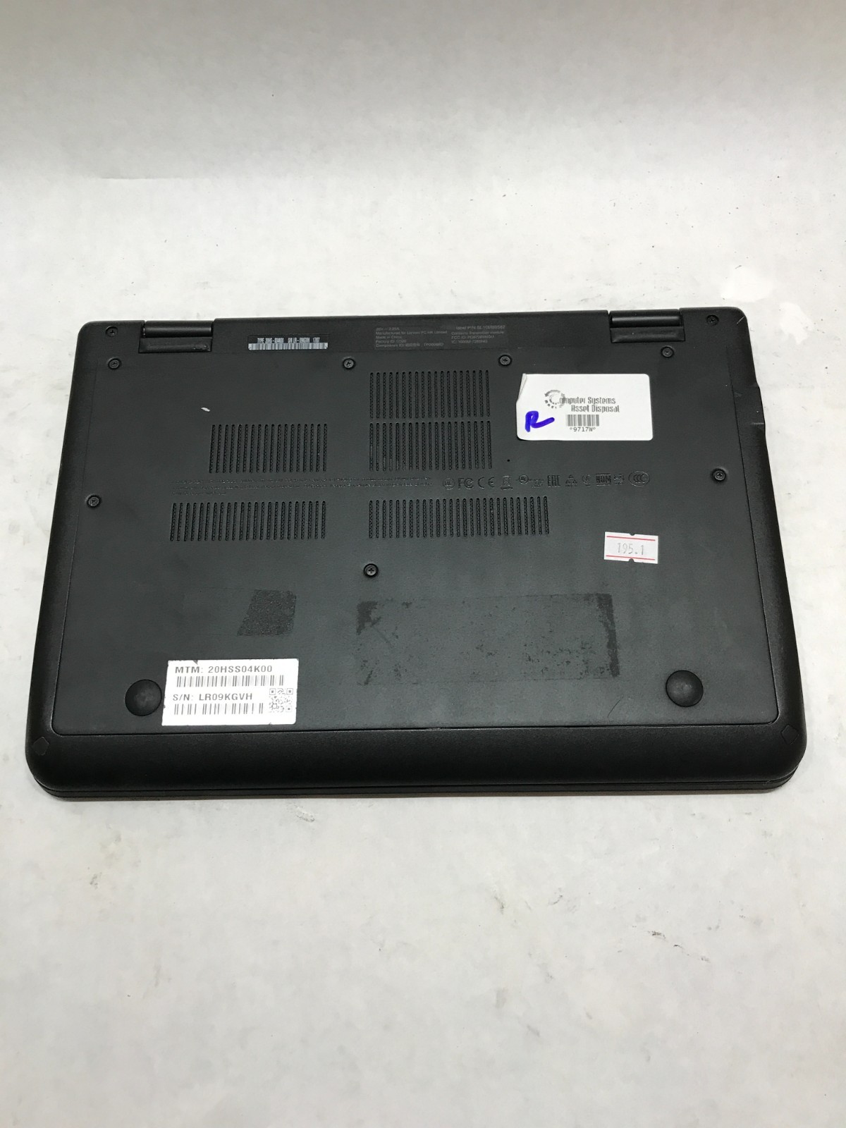 Lenovo ThinkPad Yoga 11e 4th Gen Intel Core i3 NO RAM NO HDD/OS For Parts!! – DW