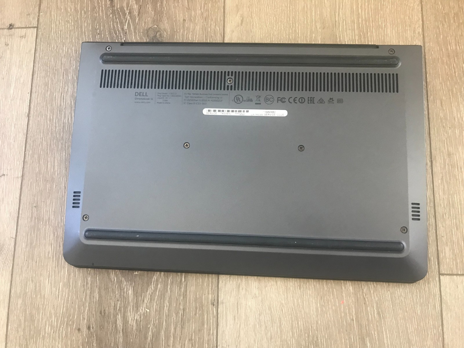 Dell Chromebook 11 CB1C13 11.6″ Intel Celeron 2955U 1.40GHz 4GB RAM 16GB SSD