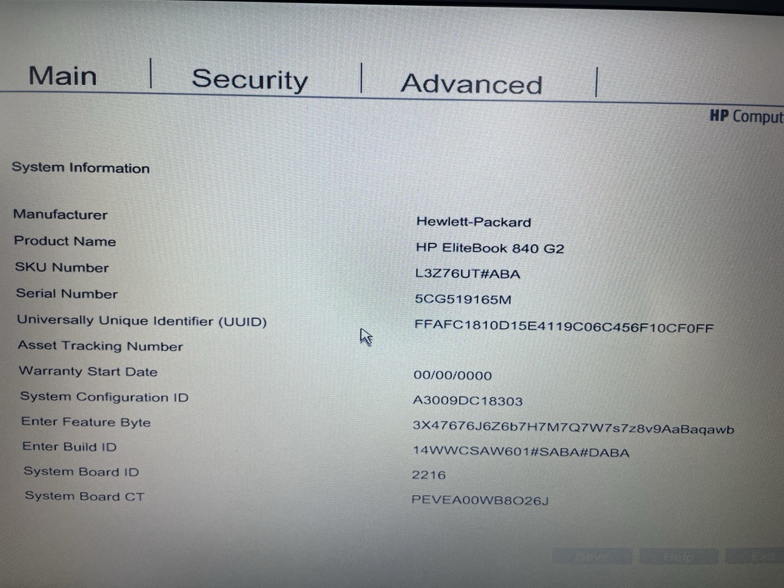 HP Elitebook 840 G2 Laptop Computer PC i5 8GB RAM 128GB SSD Windows 10 Pro