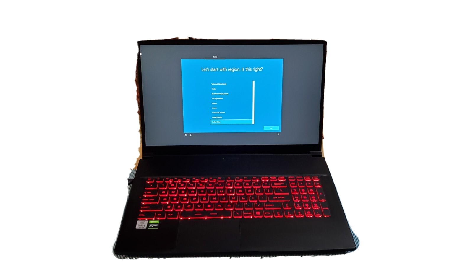 MSI GF65 THIN 10SDR-458 17.1″ (Brand new, No box, Charger included)