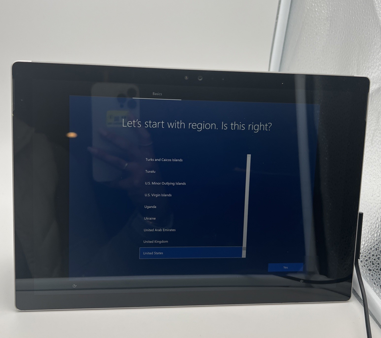 Microsoft Surface Pro 4 Core m3-6Y30 0.90 GHz 4GB RAM 128GB NO KEYBOARD 5/3