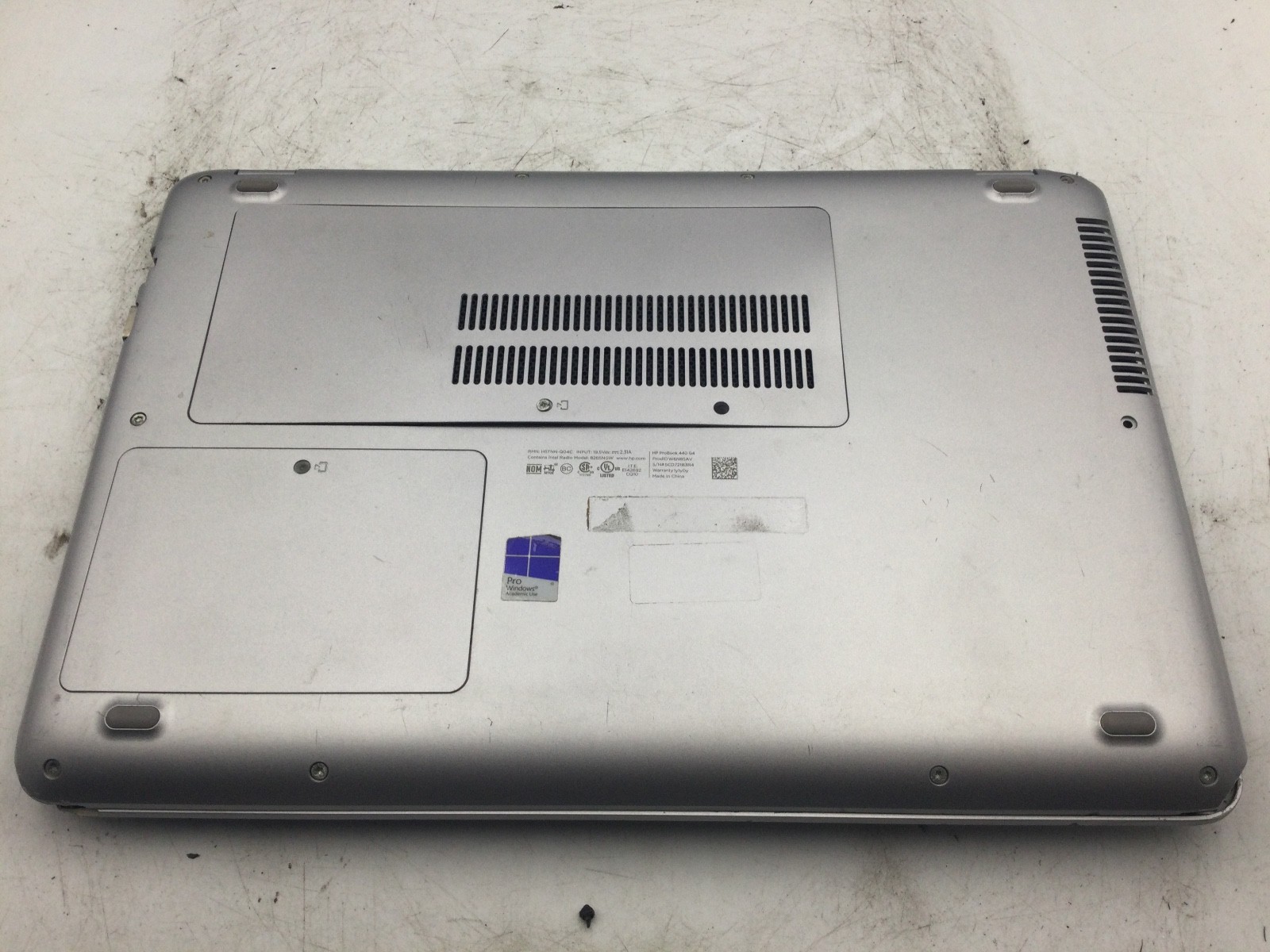 HP PROBOOK 440 G4 – INTEL I3 7TH GEN – NO RAM – FOR PARTS – NO LCD -READ DESC-BB
