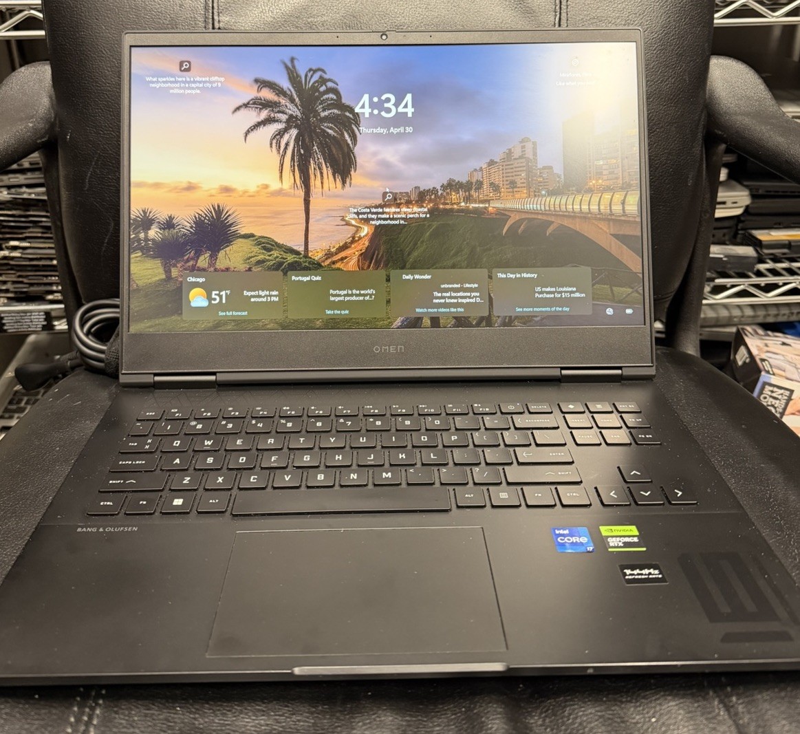 HP OMEN 16 Intel Core i7 13th Gen 32GB 512 GB SSD NVIDIA RTX 16″ Windows 11