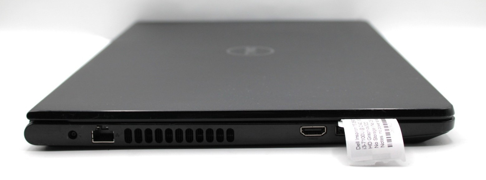 Dell Inspiron 15 3567 i3-7100U@2.4GHz 6GB DDR4 NO STORAGE/OS *PARTS/REPAIR*