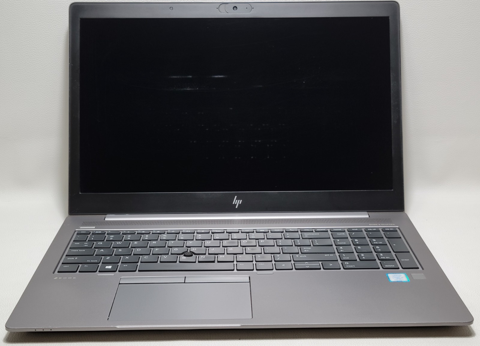 HP ZBook 15u G5 i7-8650U 8GB RAM 250GB SSD NO ADAPTER (UID TEB6F9A7B2)