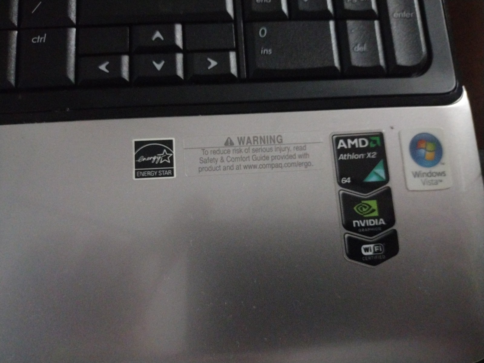 Compaq 15.6in. (250GB, 2GHz, 2GB) Notebook – CQ60215DX