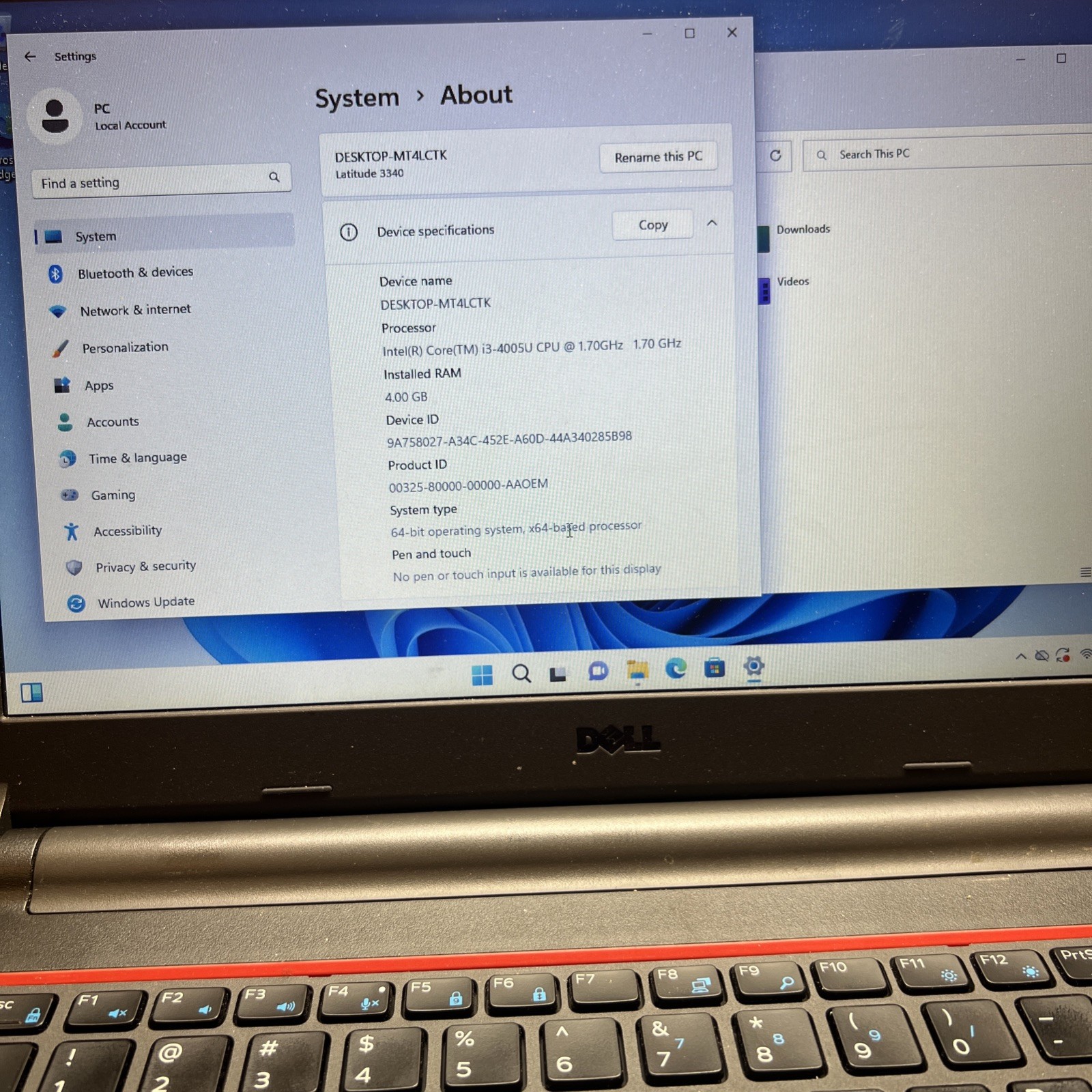 Dell Latitude 3340