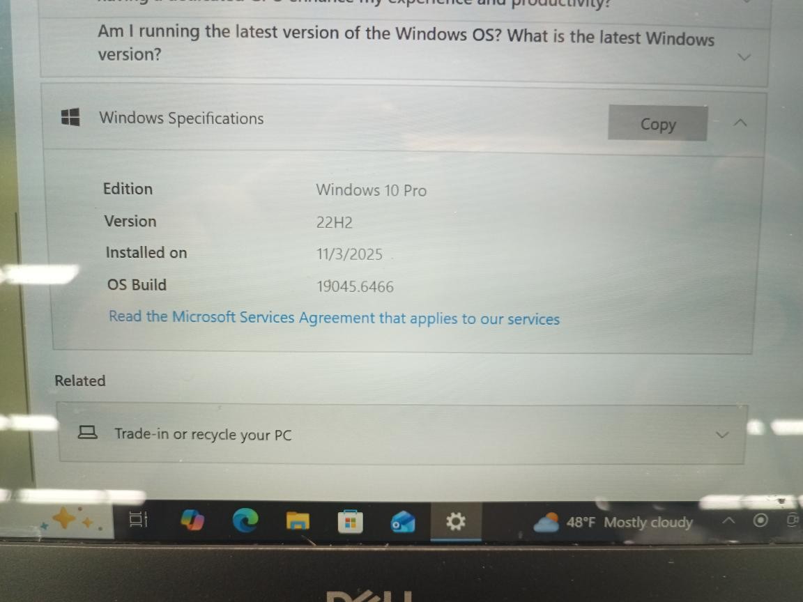 PRE OWNED DELL COMPUTER LATITUDE 3310 -WINDOWS 10-119GB-4GB RAM- (P23016078)