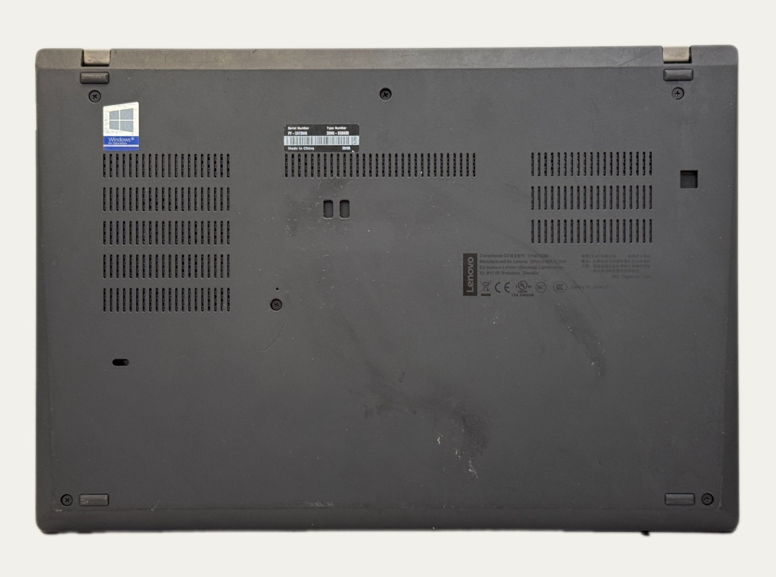 Lenovo Thinkpad T495 AMD Ryzen Pro 5 3500u 8GB RAM – No SSD, OS – PARTS