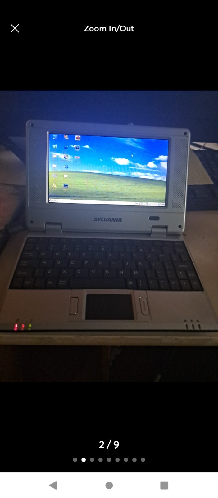 Sylvania Netbook 800MHz 128MB 1GB Flash Win CE 6.0 Black