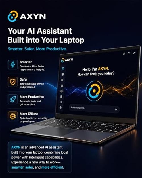 15.6 Inch Laptop with Office 365, 12GB RAM 256GB SSD, Quad-Core Black