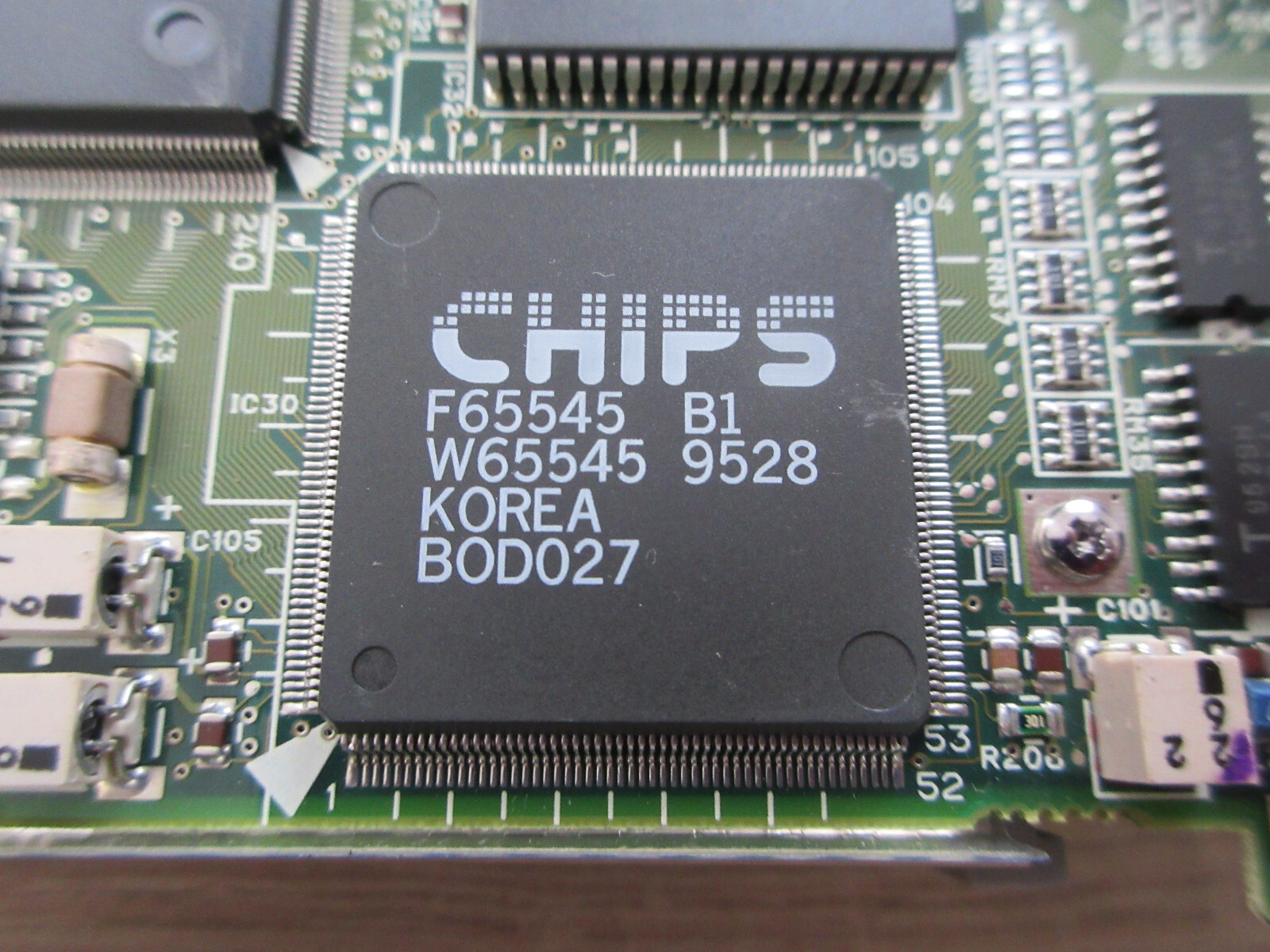 Toshiba T2110CS Spare Part: 486 Motherboard Intel DX4-75Mhz, 4MB + PSU 💯%ig