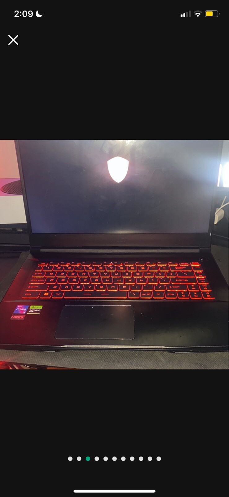 msi gf63 thin Rtx 2050
