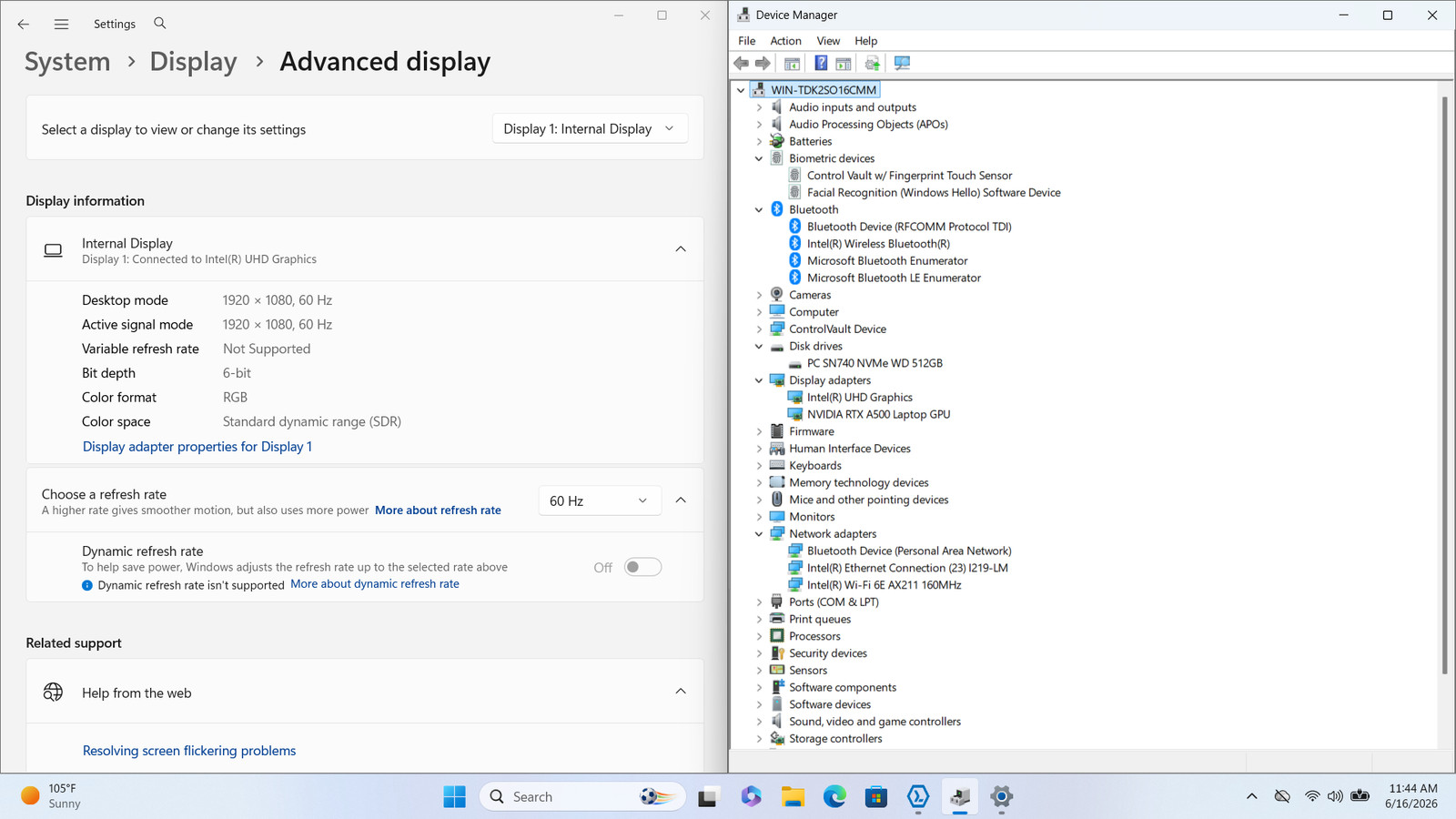 Dell Precision 3580 i7-1370P 16GB 512GB SSD RTX A500 15.6 FHD Win11 Pro Grade D