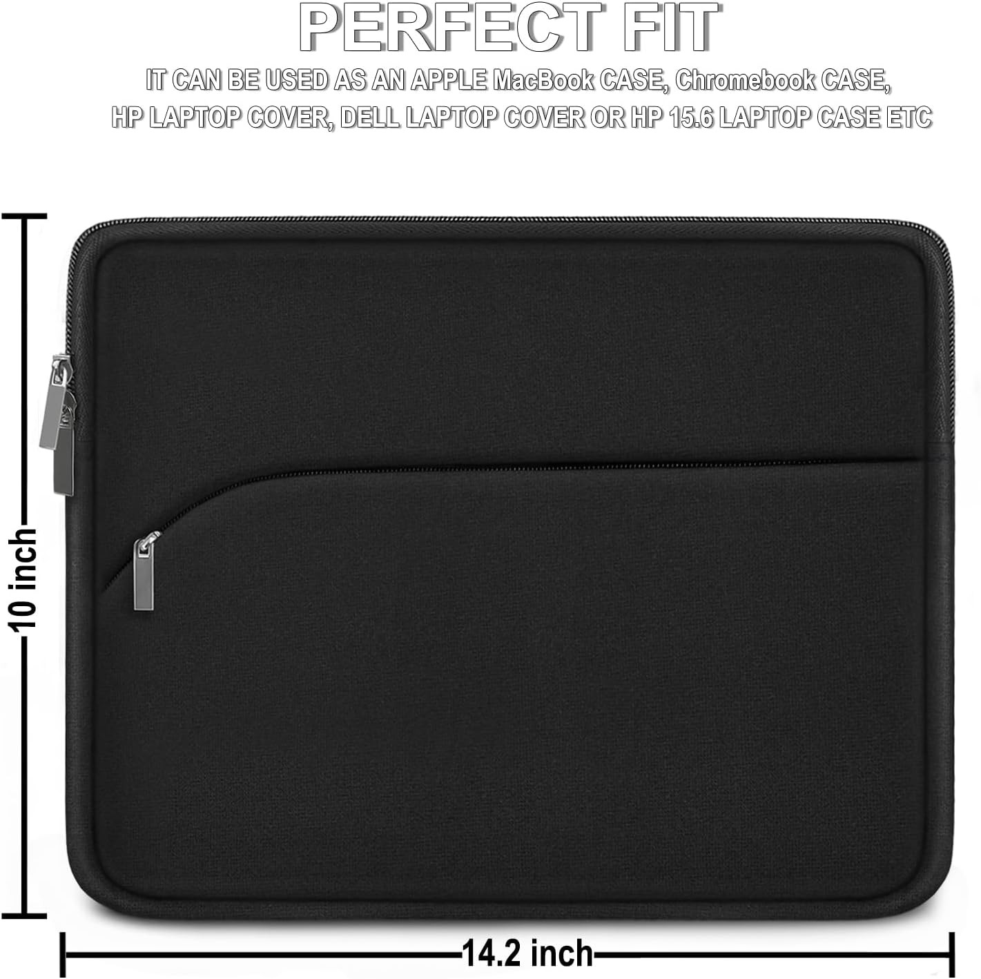 Laptop Case 14 inch, Slim Portable Monitor Protective Cover for MacBook Air/Pro,