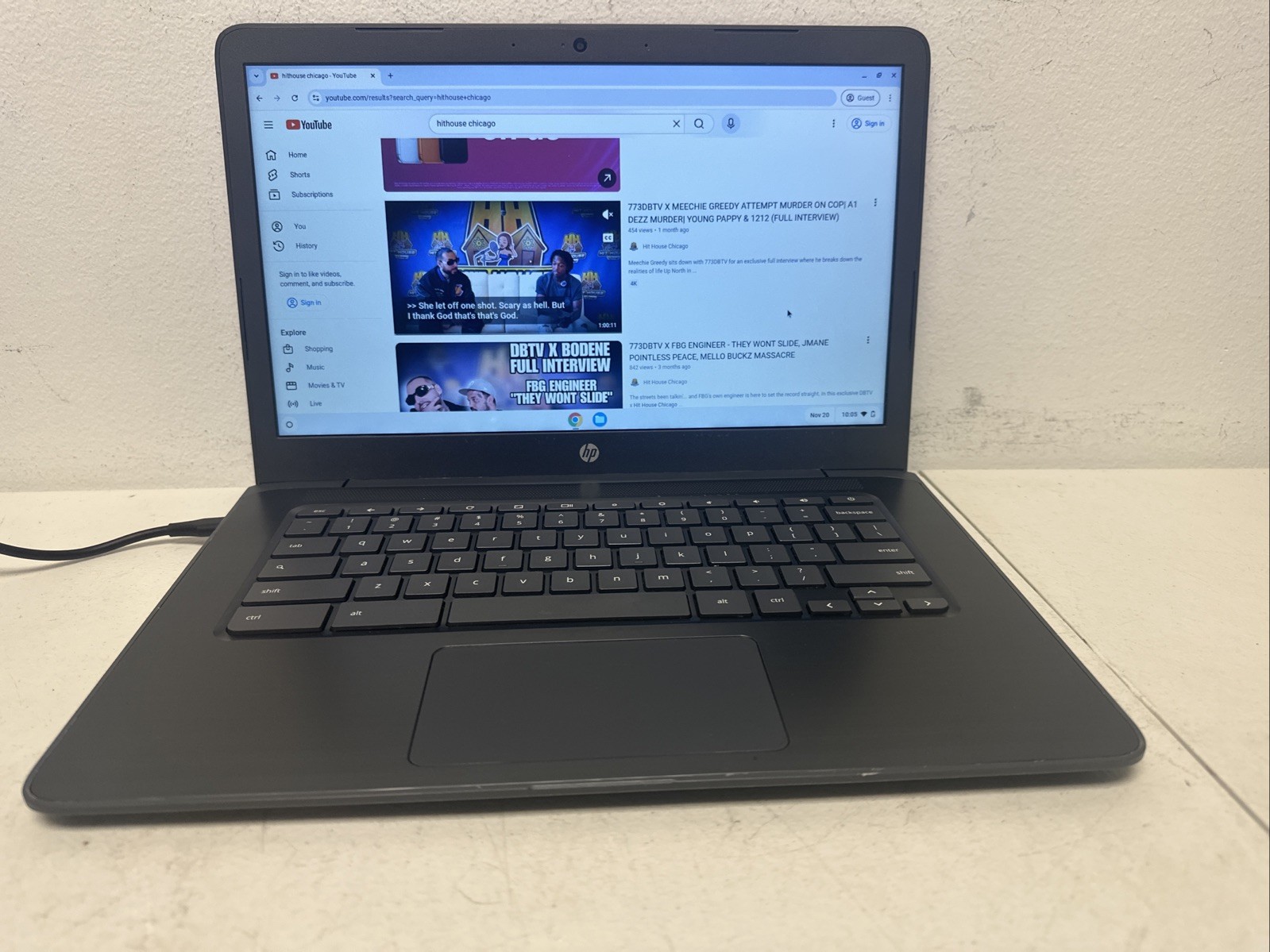 HP CHROMEBOOK 14A G5 AMD A4 PORCESSOR, 4GB RAM, 32GB
