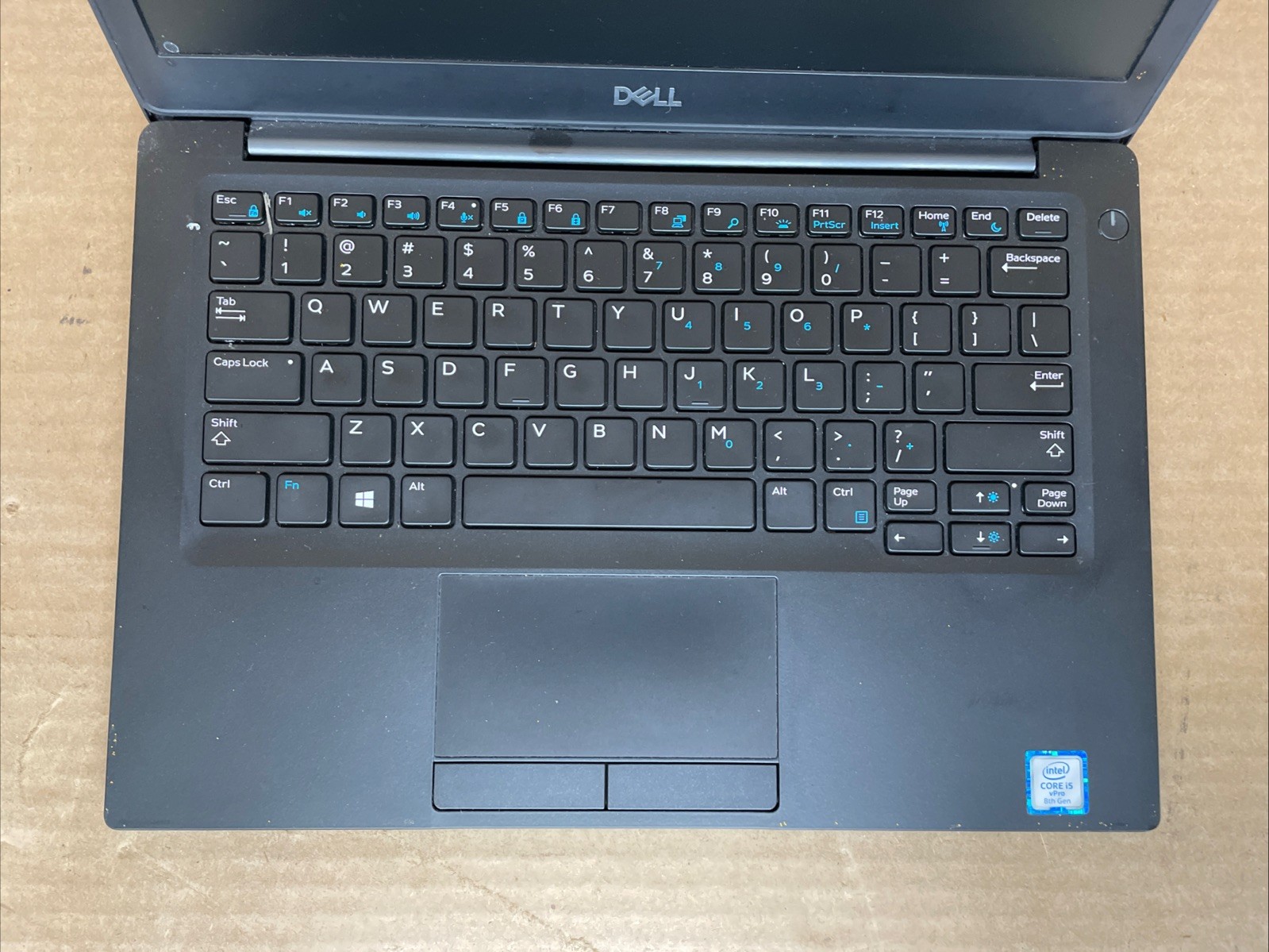 Dell Latitude 7290, Intel Core i5-8350U, Power On, No Boot, No RAM | FOR PARTS