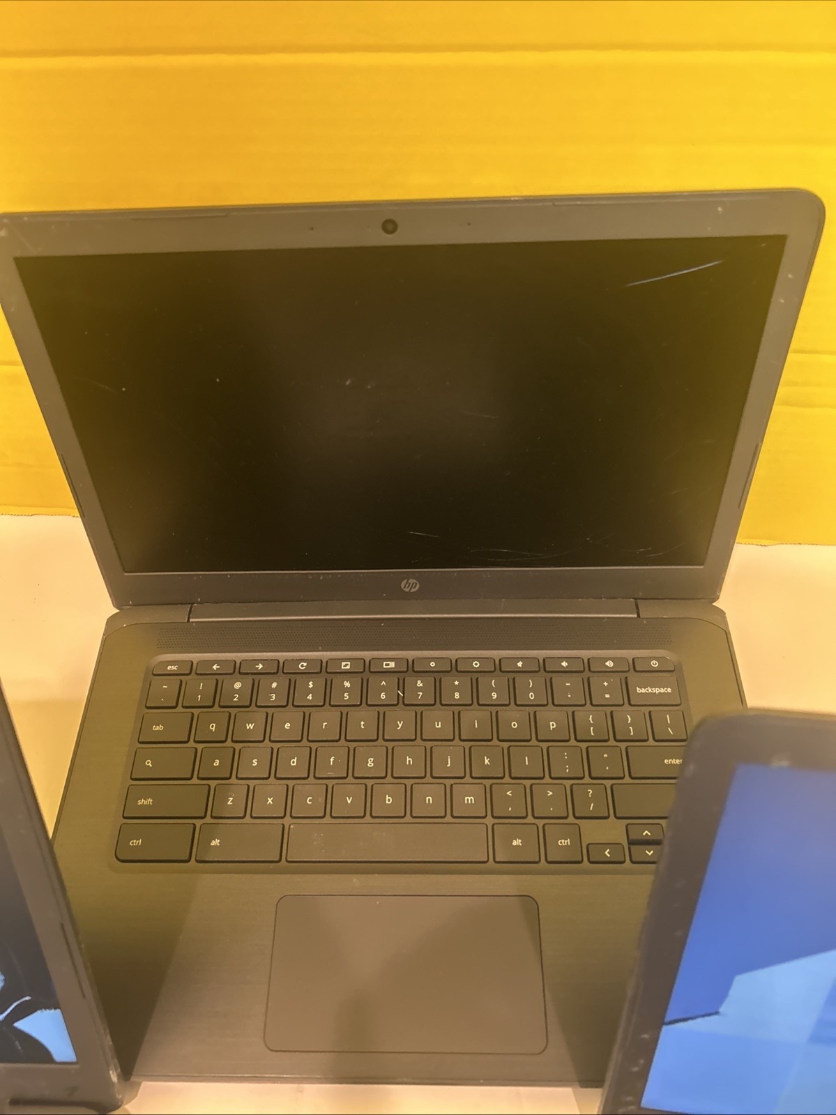 3x HP Chromebook 14 G5 EE Chrome OS Working See Photos