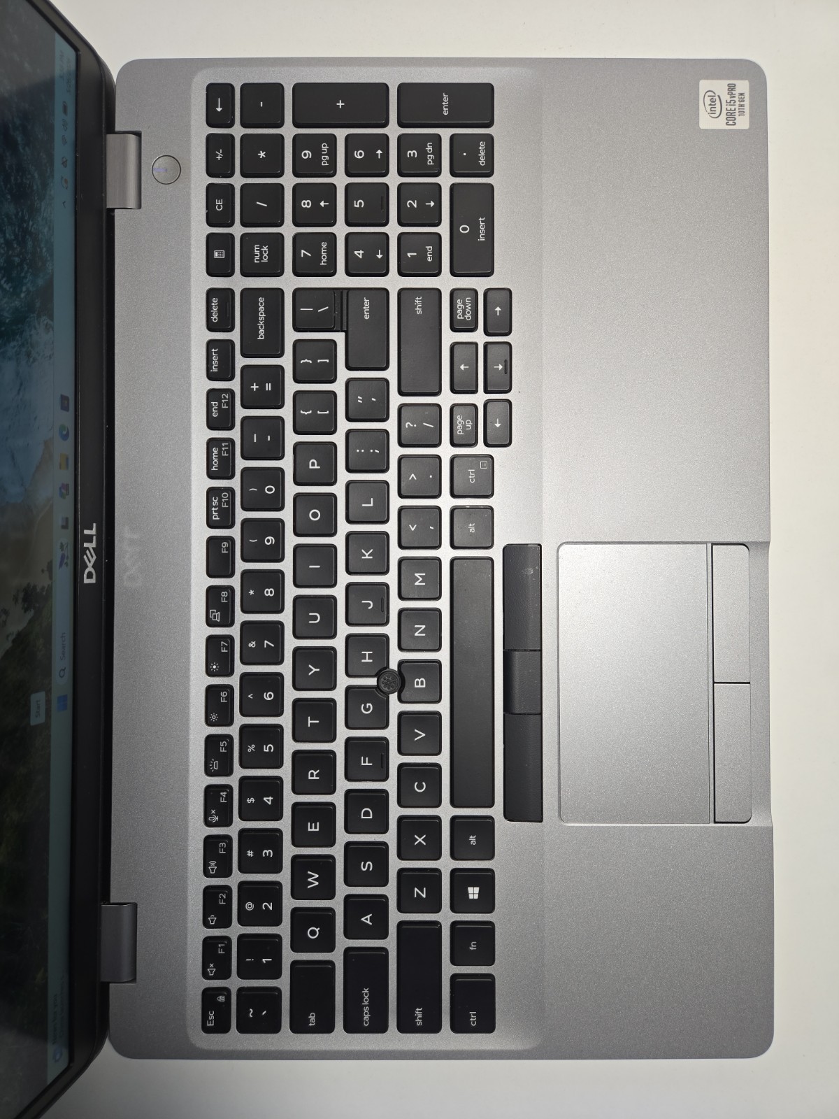 Dell 15,6″/i5-10310/8Gb/ssd 250Gb/Camera, Battery Work NO AC #40