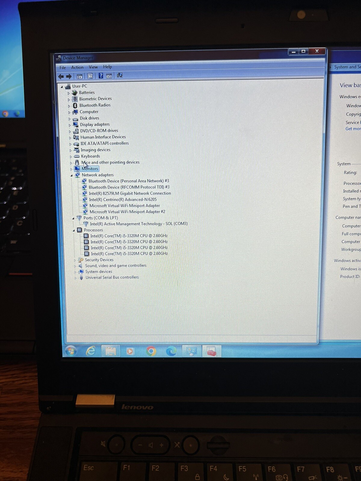 Lenovo ThinkPad T430 i5/8GB Ram/120 GB SSD+500 GB HDD/Win 7. Ready to Use.