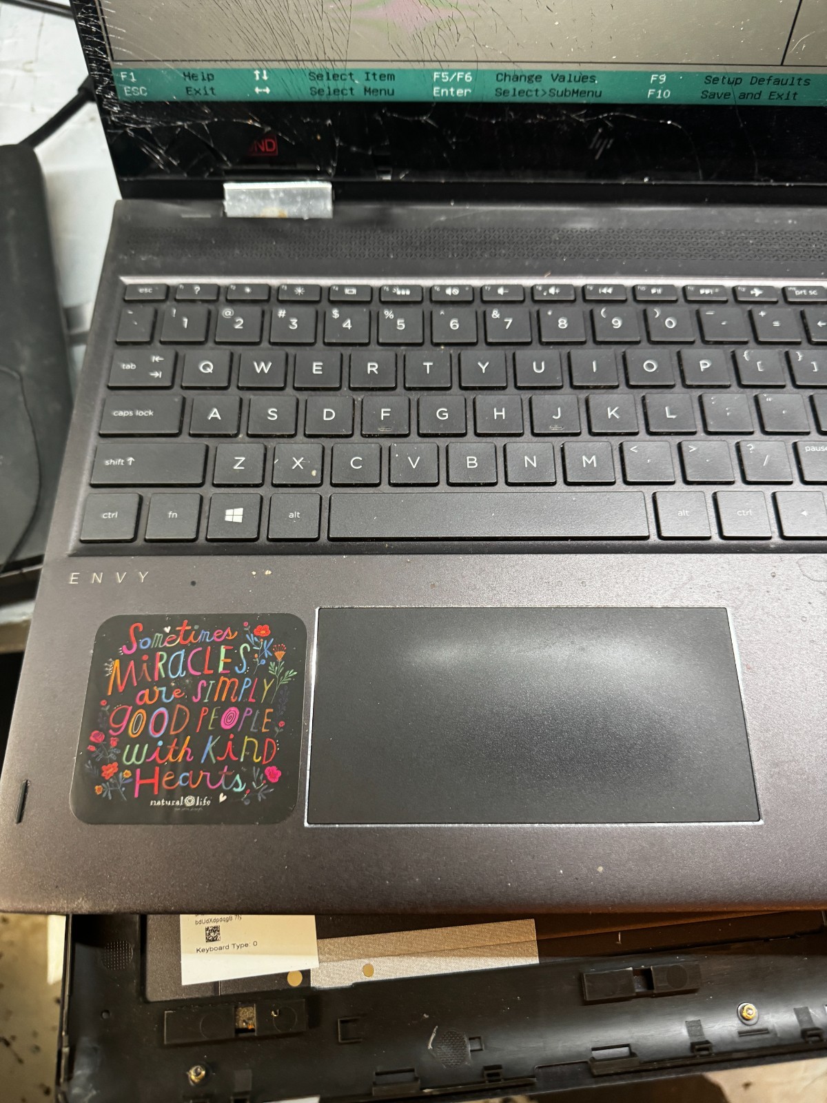 HP ENVY x360 Convertible 15m-bq1xx Ryzen 5 2500U Laptop for Repair #5688