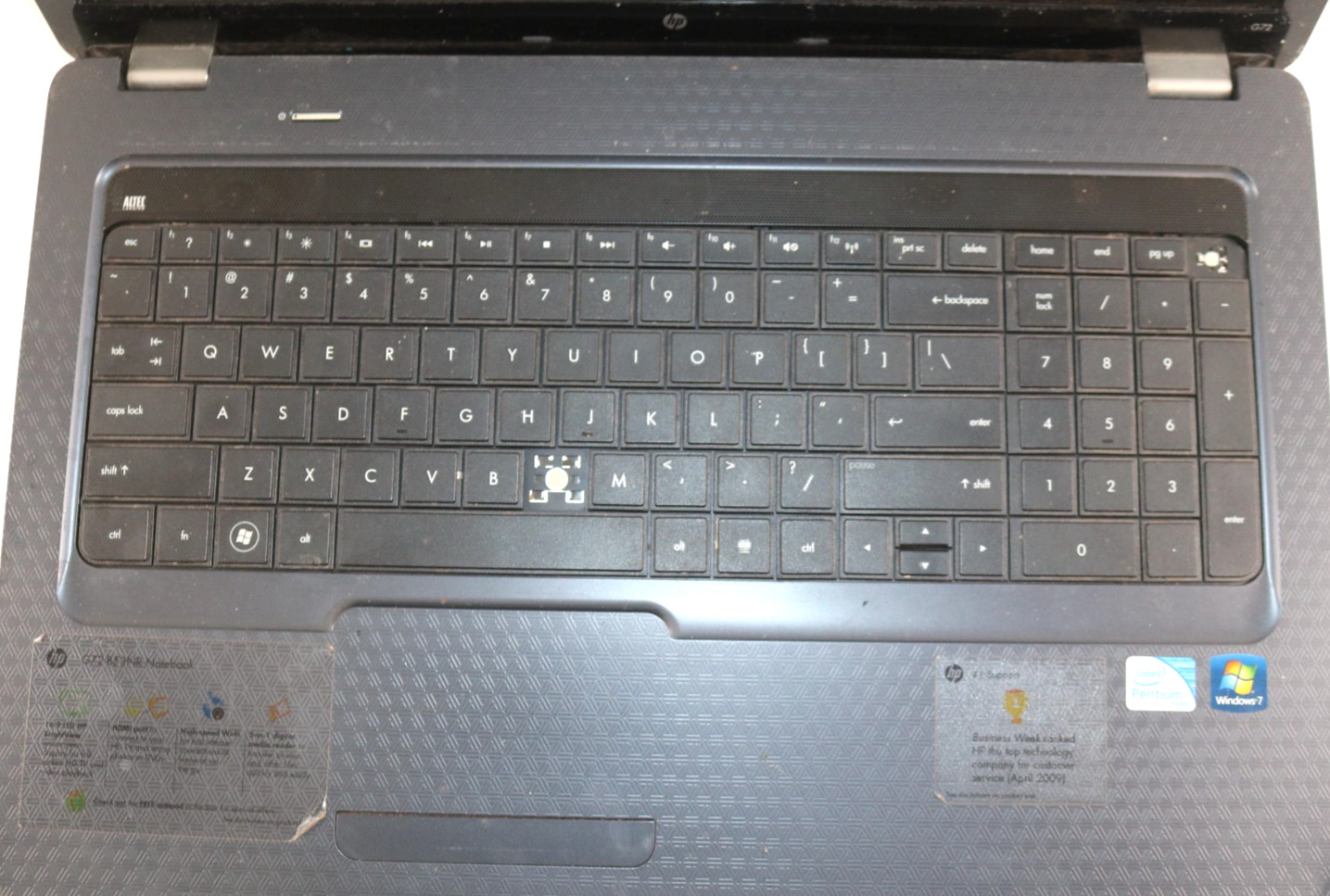 HP G72-B53NR 15″ Laptop Intel PARTS ONLY READ!