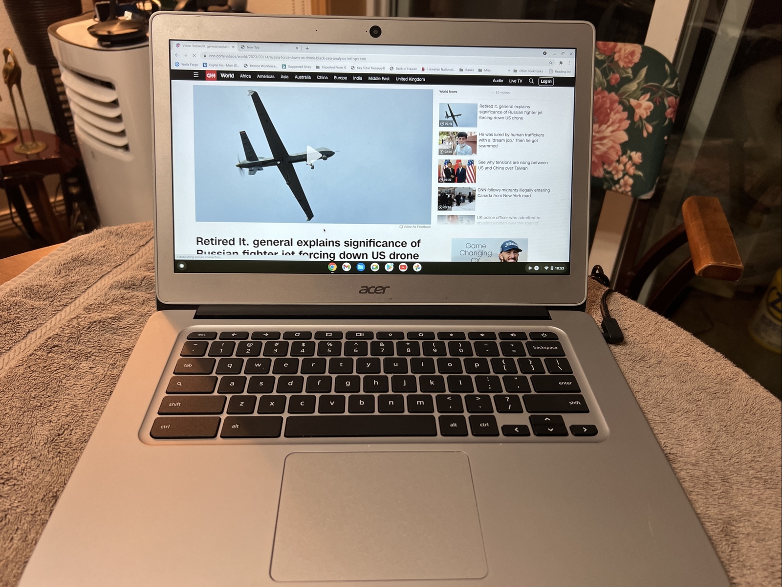 Acer Chromebook 14 CB3-431-C0AK 14″ 16GB Intel Celeron N3060 4GB Silver N16P1