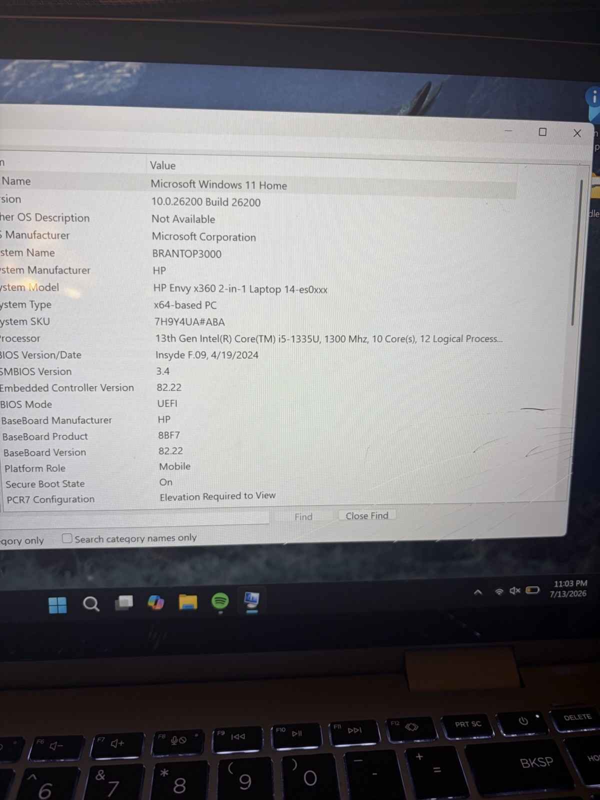 HP Envy x360 14″ FHD 2-in-1 |i5-1335U| 8GB Ram| 512 GB | SEE DESCRIPTION |