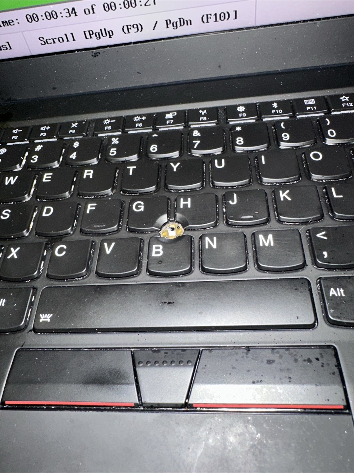 Lenovo ThinkPad X1 Carbon Gen 6 i7‑8650U NO RAM NO SSD Rubber Trackpad MISSING