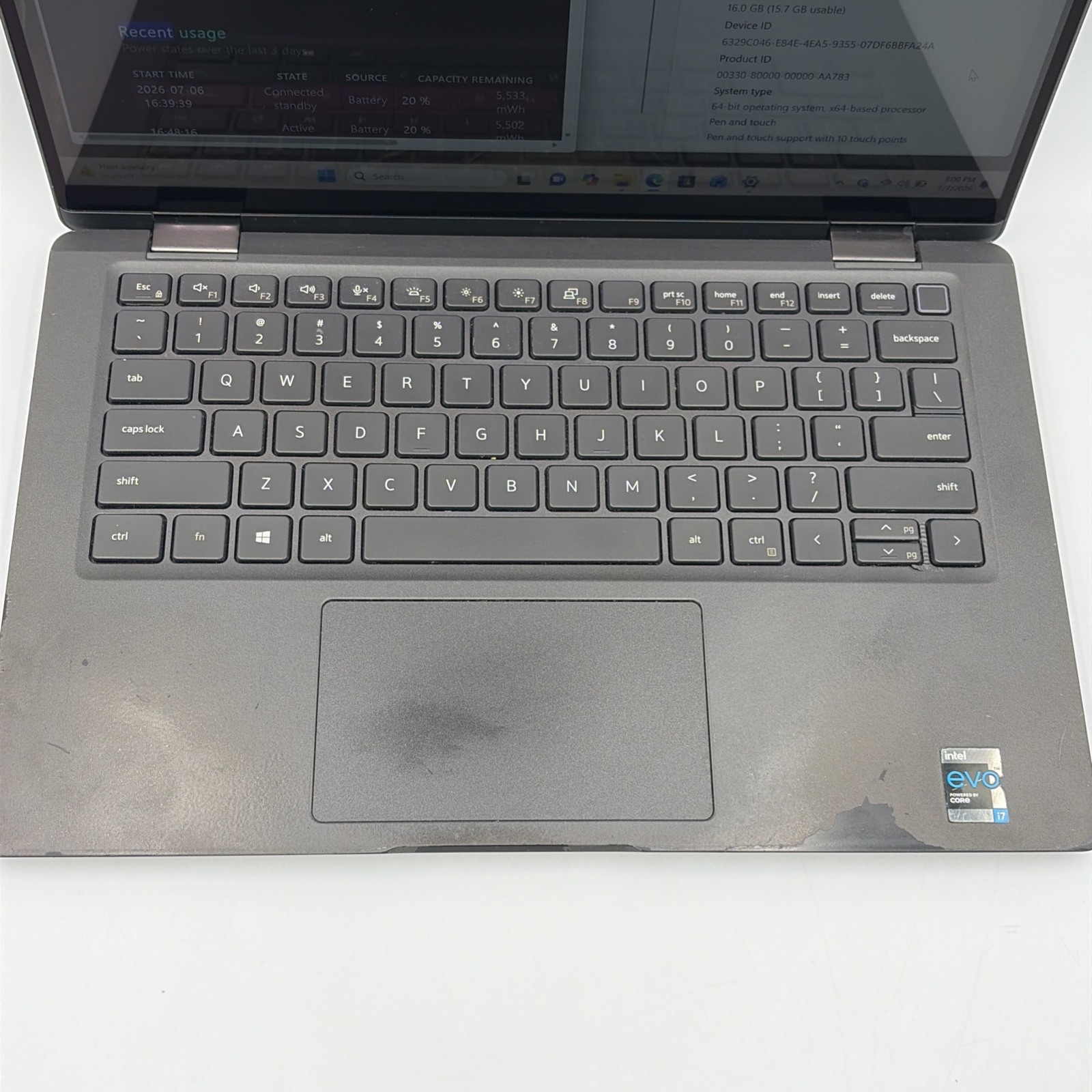 Dell Latitude 7420 14″ Touchscreen i7-1185G7 16GB 512GB SSD Very Good Con – N8G3