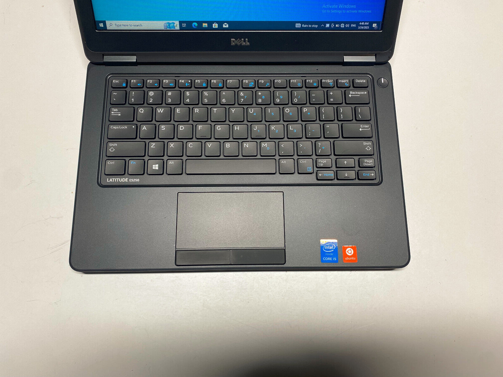 Dell Latitude E5250 12.5″ i5-5300U 4GB RAM 500GB HDD NO BATTERY OC18-112-120