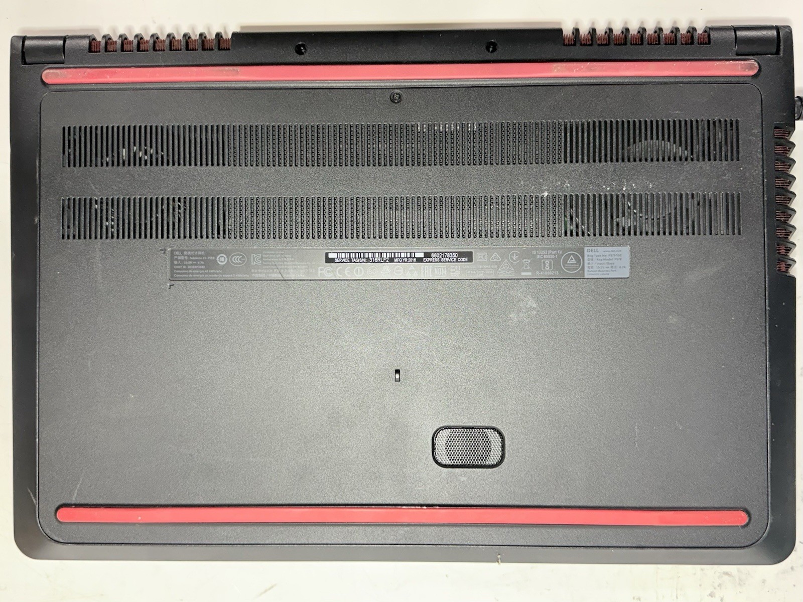 Dell Inspiron 15-7559 15.6″ i7-6700HQ@2.60GHz 8GB RAM 500GB HDD GTX 960M #0059