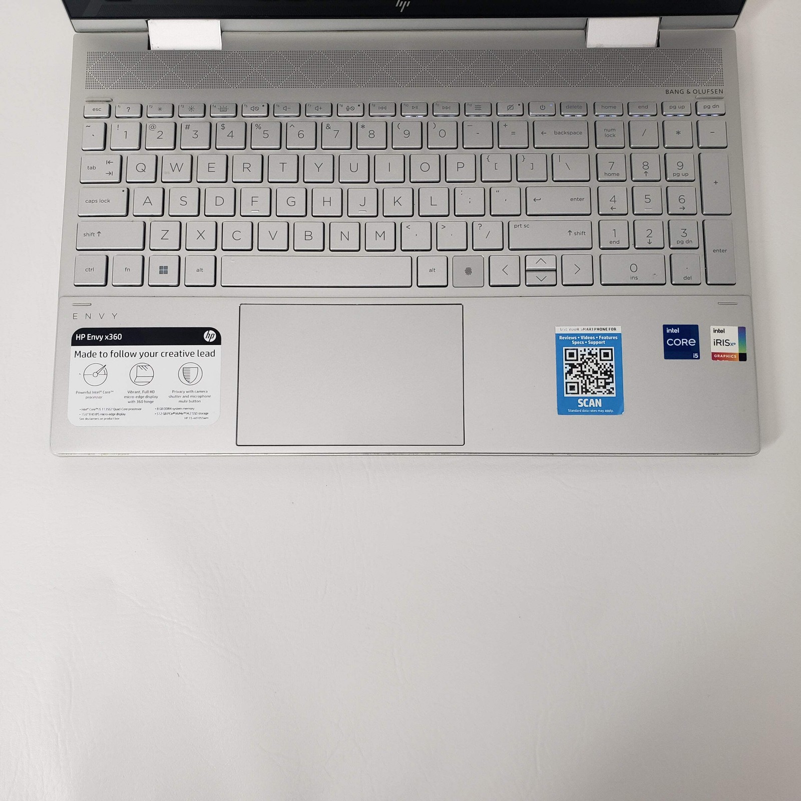 HP Envy x360 QGLET1H 15.6″ i5-1135G7 2.4GHz 32GB RAM 1TB SSD