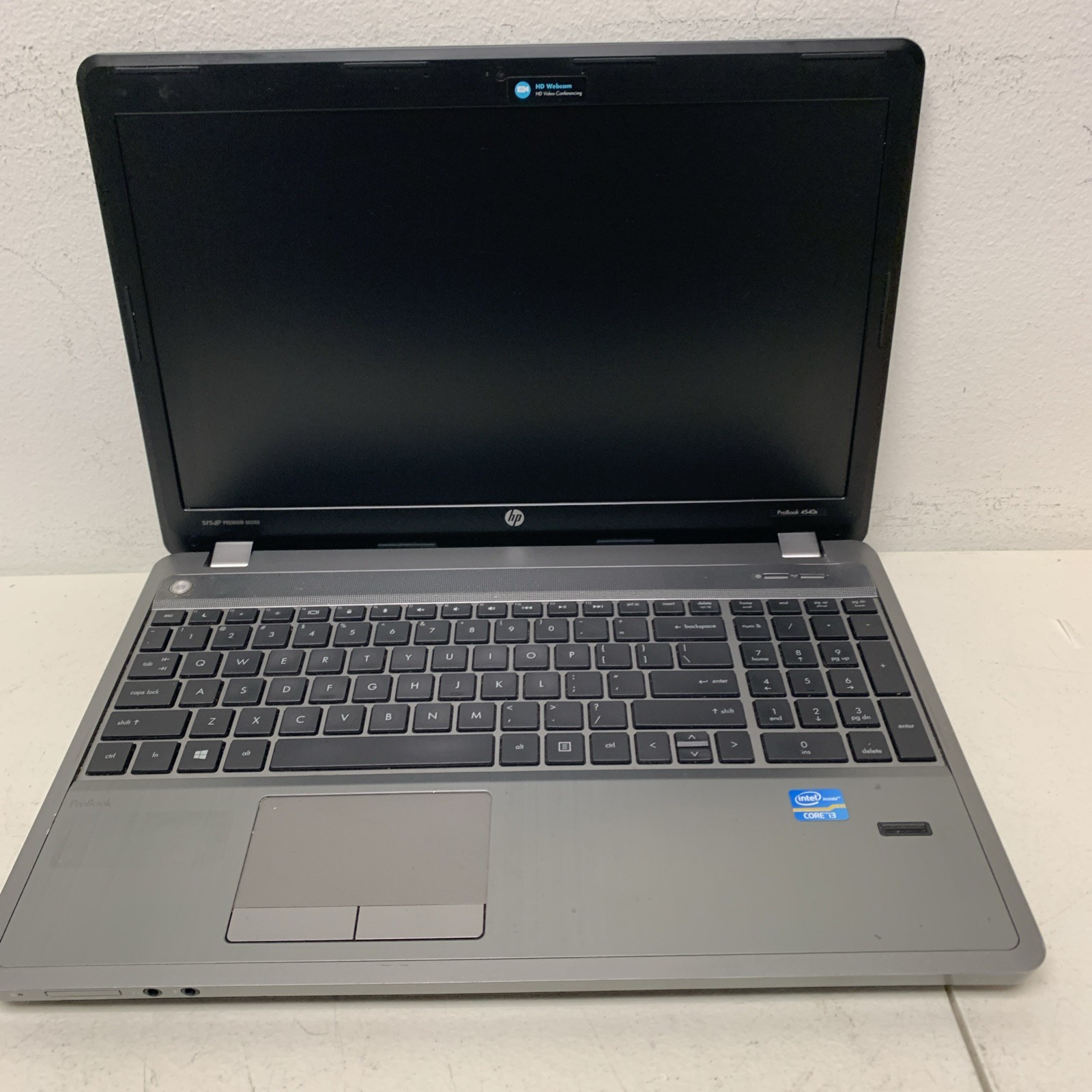 HP ProBook 4540s i3-3110M 2.40Ghz 15.6″ Wifi No Ram No Hdd Only For Parts Read D