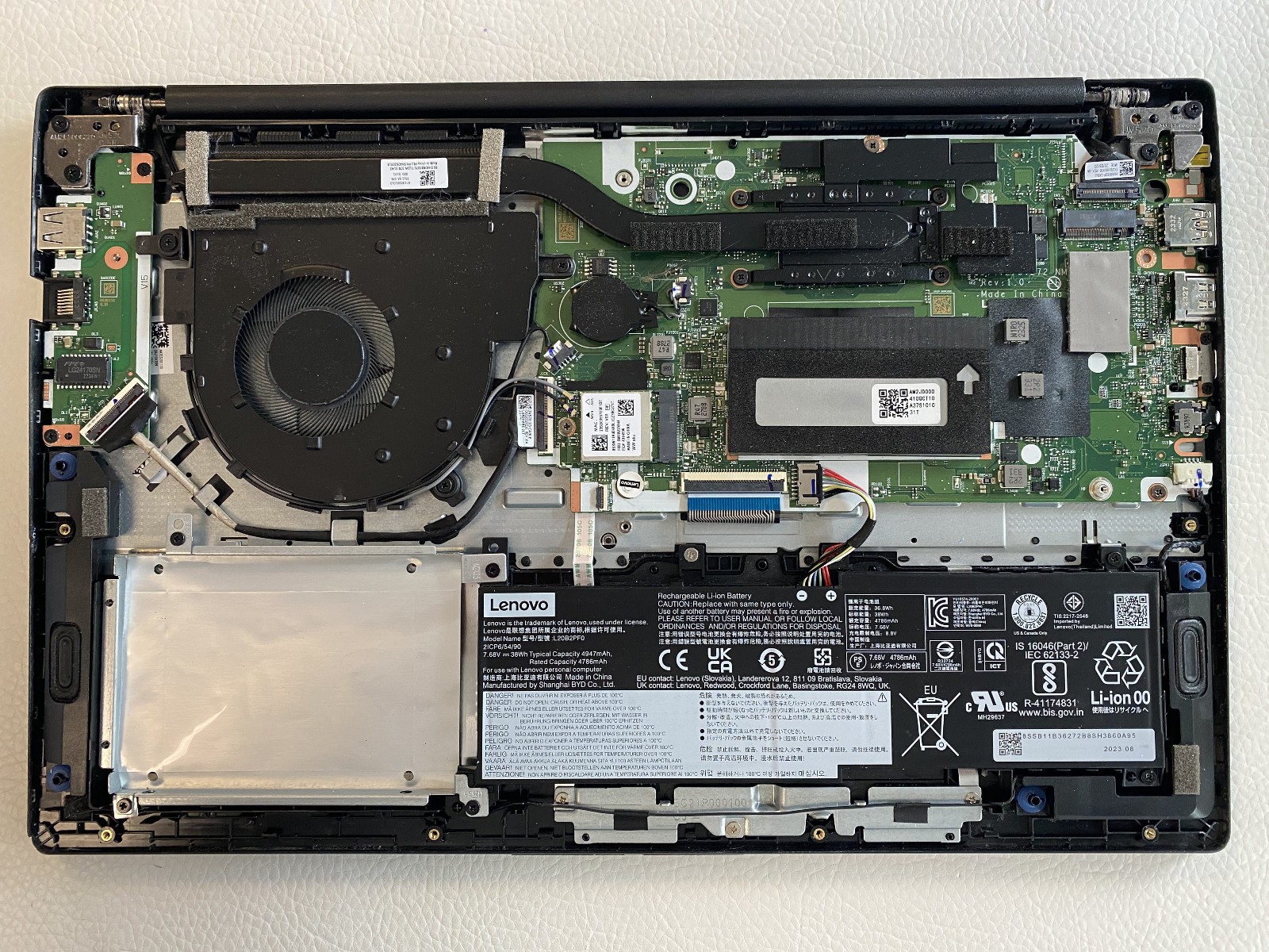 Lenovo V15 G3 ABA Won,t start AMD Ryzen 5 No HDD No RAM