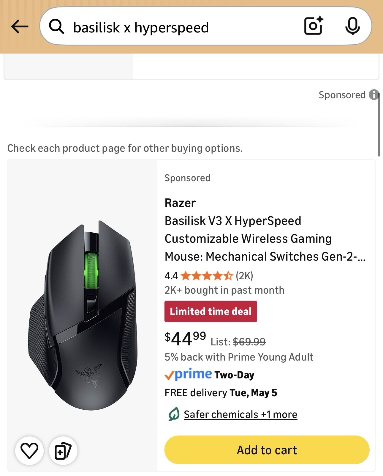 HP OMEN MAX 16 + Razer Gaming Mouse & Keyboard