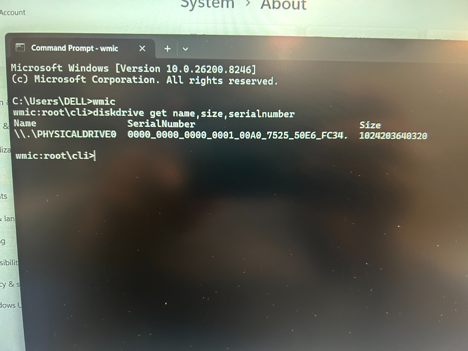 DELL 15 DC15250 H5YXJ, Intel Core i7-1355U, 1.70 GHz, 16 GB RAM, 1 TB M.2